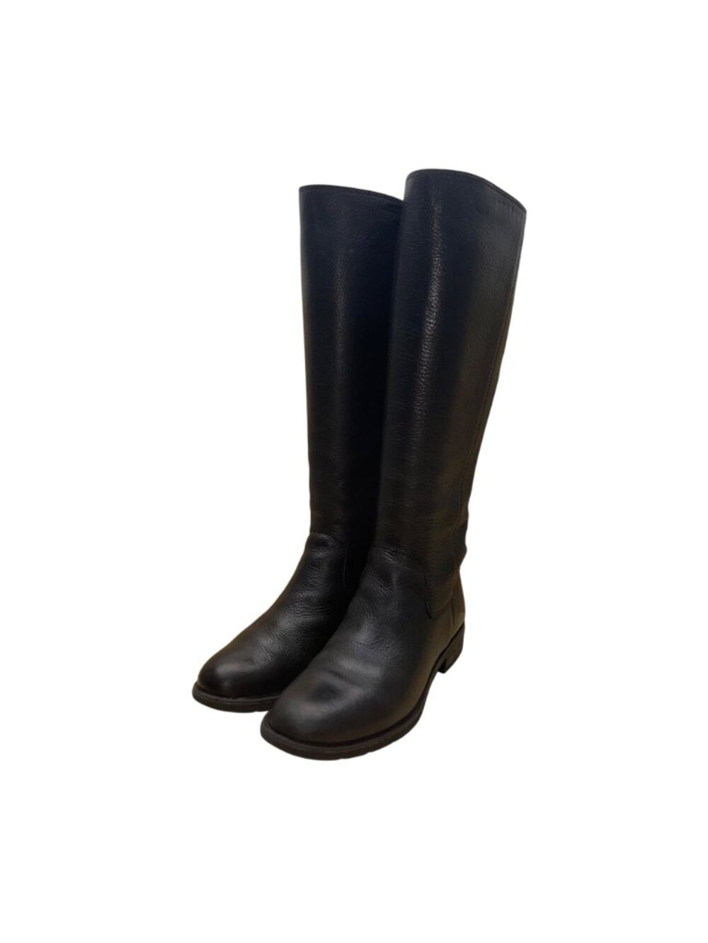 Sofft Women’s Black Leather Lace Up Accent Sharnell Knee-High Boots Size 8.5M - Picture 3 of 10